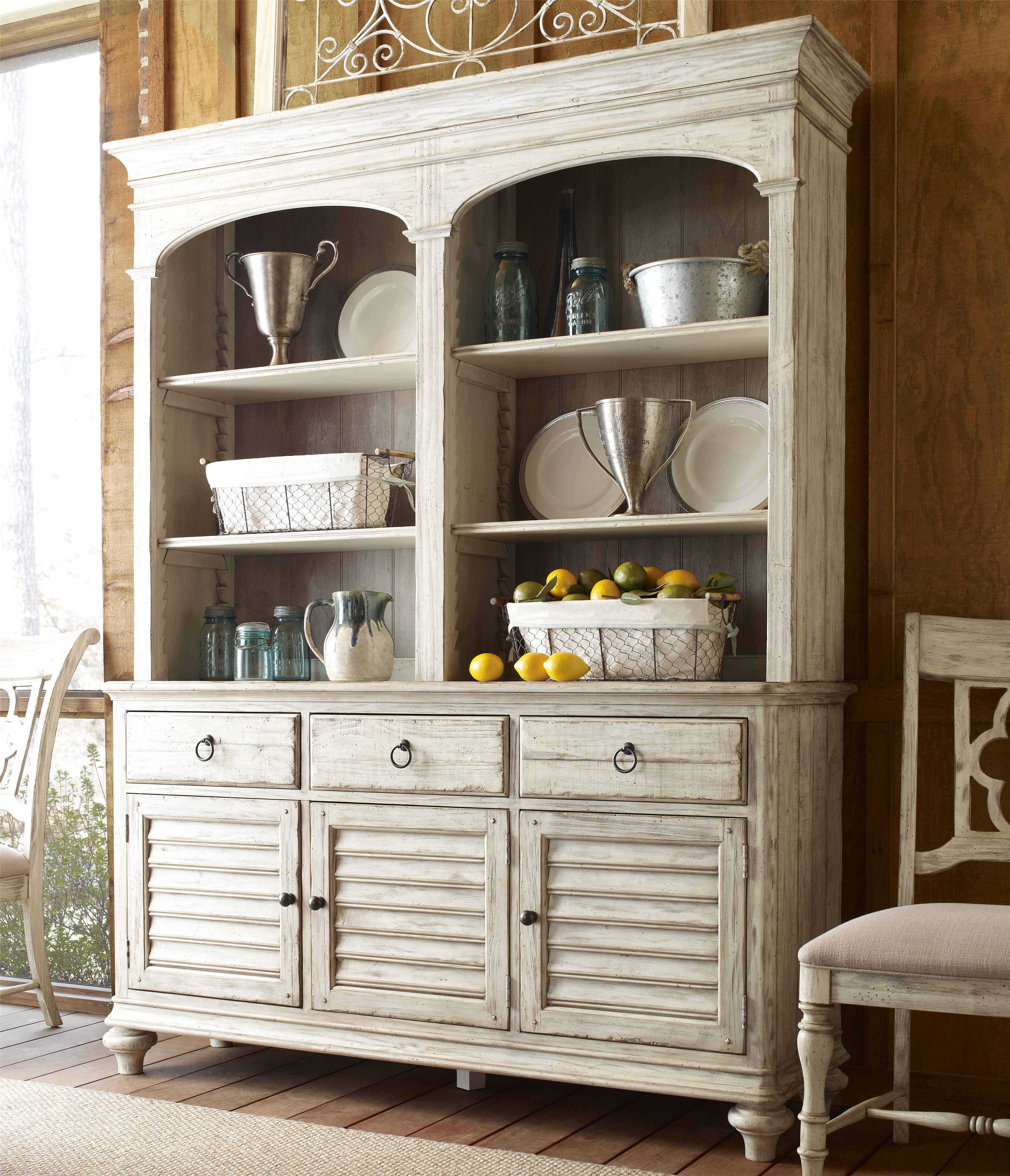 Kincaid Furniture Weatherford China with 4 Shelves and 3